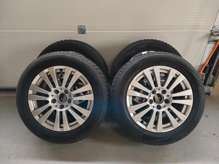 Mercedes VW Aygo wielensets, Auto-onderdelen, Banden en Velgen, Banden en Velgen, Winterbanden, 14 inch, 155 mm, Personenwagen