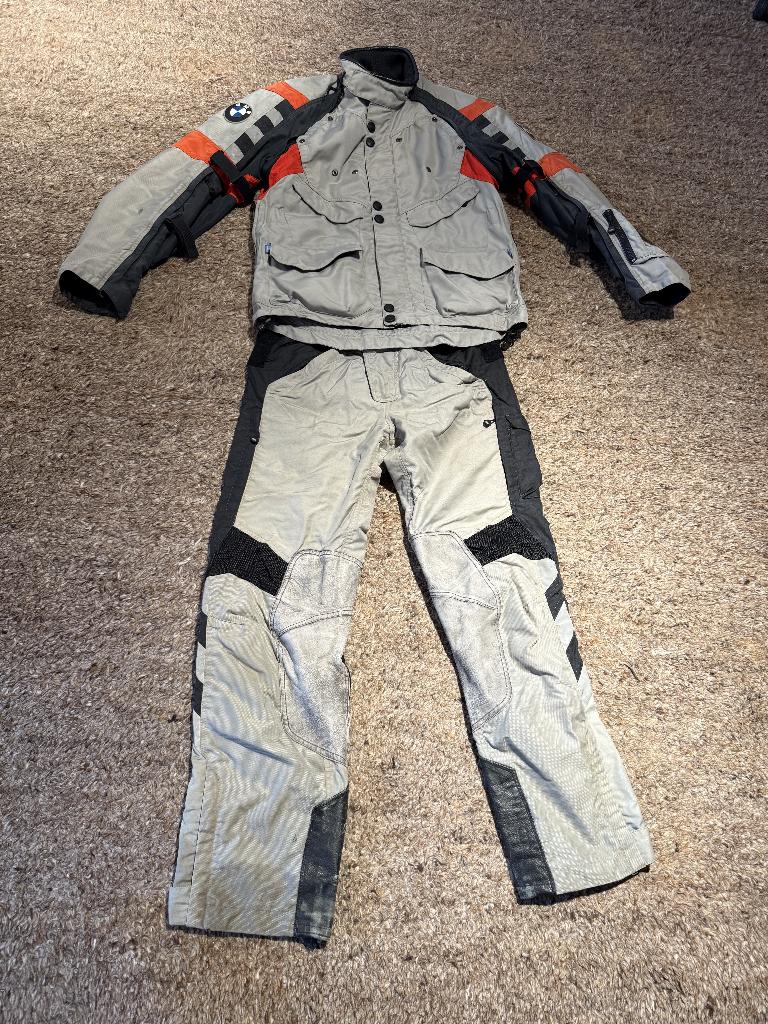 BMW Motorrad Rallye motorpak jas + broek maat 50, Motoren, BMW Motorrad, Combipak, Dames, Ophalen of Verzenden