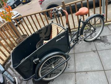 Johnny Loco Bakfiets - Zwart beschikbaar voor biedingen