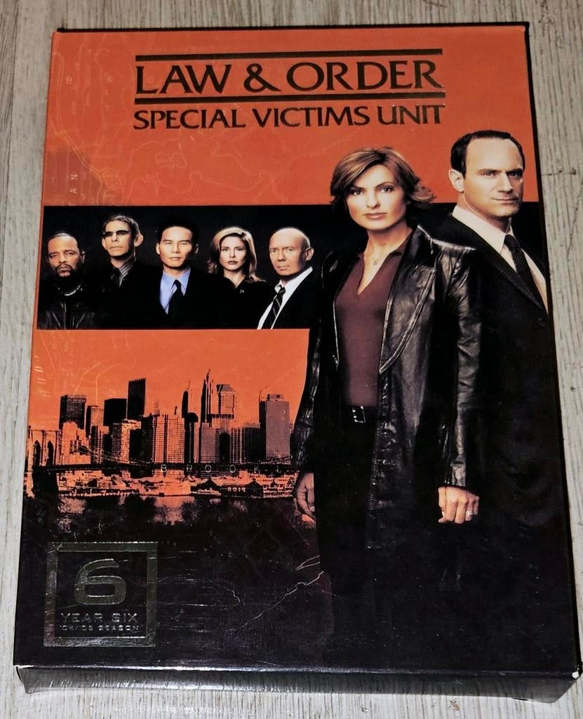 Law & Order: SVU - Seizoen 6 - 5DVD Box- geen NL, Cd's en Dvd's, Dvd's | Tv en Series, Vanaf 16 jaar, Boxset, Drama, Ophalen of Verzenden