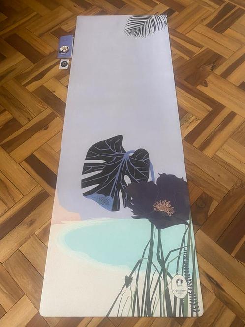 Premium eco friendly yoga mat Studio Felicidade, Sport en Fitness, Yoga en Pilates, Zo goed als nieuw, Yogamat, Ophalen of Verzenden
