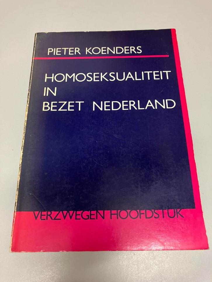 Homoseksualiteit in bezet Nederland, Boeken, Oorlog en Militair, Gelezen, Tweede Wereldoorlog, Ophalen of Verzenden