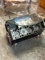 Motorblok salon tafel coffee table man cave  Mercedes SLC SL, Ophalen of Verzenden