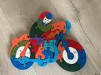 Houten puzzel motor, Ophalen, 10 tot 50 stukjes, Gebruikt, Van hout