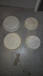 Bongo vellen - Natuurlijk geluid, Muziek en Instrumenten, Instrumenten | Onderdelen, Ophalen of Verzenden, Gebruikt, Drums of Percussie