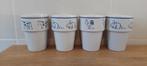 4 douwe egberts mokken / kommen . Dieren, Ophalen of Verzenden, Zo goed als nieuw, Kom(men), Overige stijlen