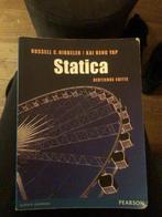 Statica - Russell C. Hibbeler, Boeken, Studieboeken en Cursussen, Ophalen of Verzenden, Beta, Gelezen, HBO