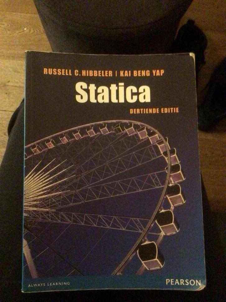 Statica - Russell C. Hibbeler, Boeken, Studieboeken en Cursussen, Gelezen, HBO, Beta, Ophalen of Verzenden