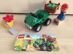Lego Duplo Boerderij Quad 5645 - Compleet!, Ophalen of Verzenden, Zo goed als nieuw, Complete set, Duplo