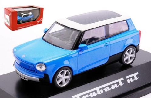 Trabant NT,  Blauw, 1/43, Herpa, Hobby en Vrije tijd, Modelauto's | 1:43, Nieuw, Auto, Overige merken, Ophalen of Verzenden