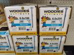 Woodies torx schroeven te koop 6x180 (100st incl bitje), Nieuw, Ophalen of Verzenden, Schroeven