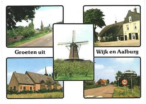 908337	Wijk en Aalburg	N Br	Gelopen met postzegel, Verzamelen, Ansichtkaarten | Nederland, Gelopen, Noord-Brabant, Ophalen of Verzenden