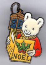Rupert The Bear Noel Christmas PIN ( BLAD4_423 ), Verzenden, Nieuw, Figuurtje, Speldje of Pin