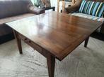 Salontafel van echt hout, Ophalen, Gebruikt, 100 tot 150 cm, 50 tot 75 cm