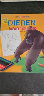 tekenatelier dieren leren tekenen, Hobby en Vrije tijd, Ophalen of Verzenden, Zo goed als nieuw, Boek of Gids