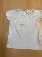 Creme glitter shirt met goud Carbone 134, Gebruikt, Meisje, Carbone, Ophalen of Verzenden