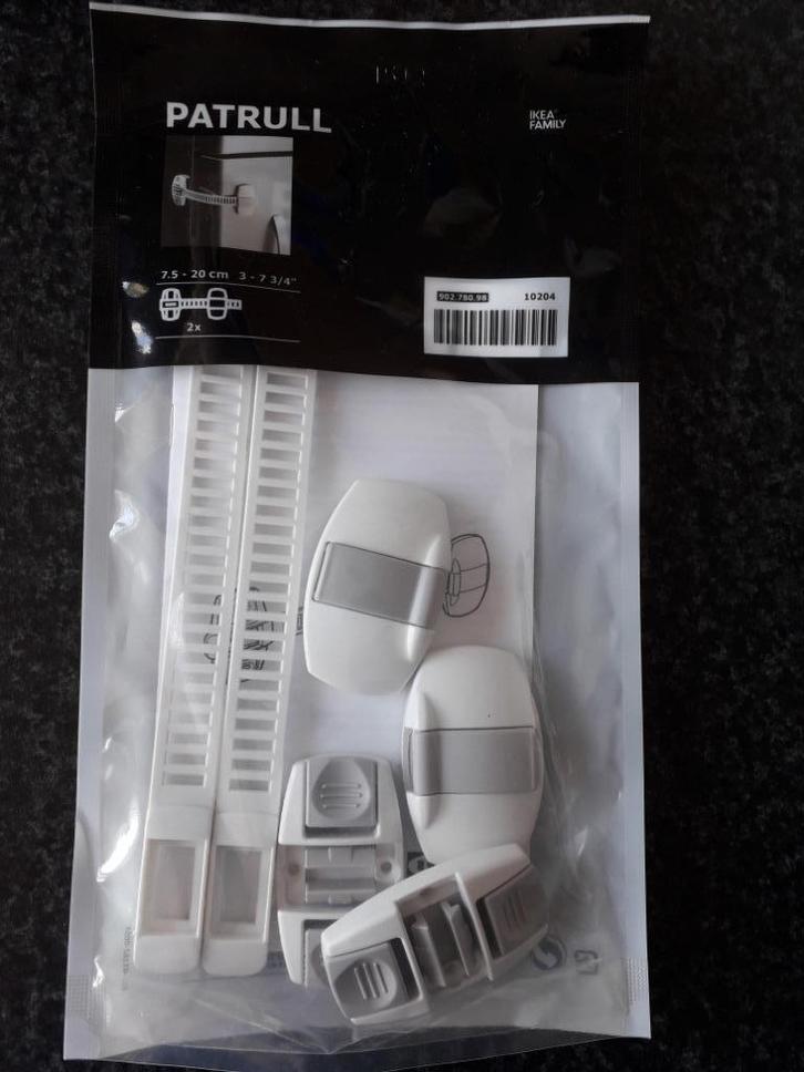 IKEA PATRULL multivergrendeling, 2 stuks, Kinderen en Baby's, Kinderspulletjes, Nieuw, Ophalen of Verzenden