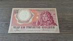 Prachtig biljet 25 gulden Huygens, 1955, Postzegels en Munten, Ophalen of Verzenden, 25 gulden