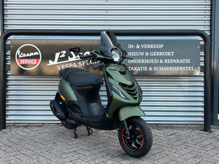 Piaggio Zip Huracan Green Brom 2022 6496 km GARANTIE, Fietsen en Brommers, Scooters | Piaggio, Zo goed als nieuw, Zip, Maximaal 45 km/u