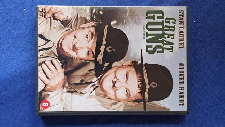 Great Guns "Laurel and Hardy", Cd's en Dvd's, Dvd's | Komedie, Zo goed als nieuw, Actiekomedie, Alle leeftijden, Ophalen of Verzenden