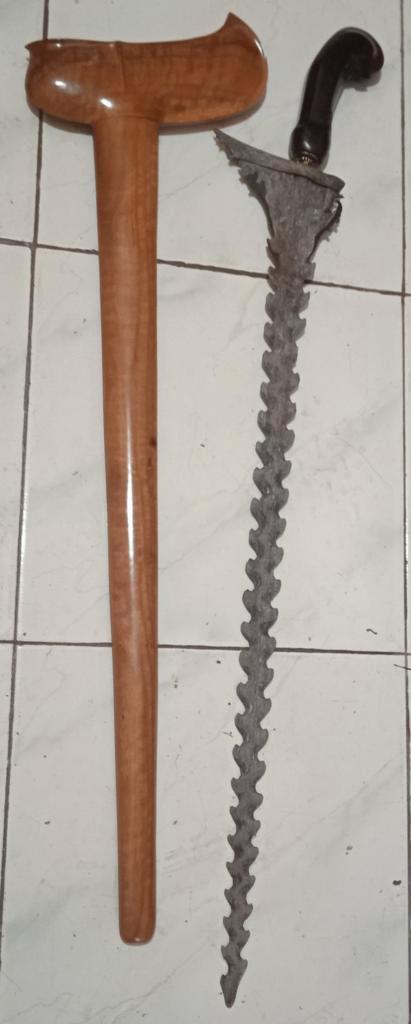 Keris panjang, Antiek en Kunst, Kunst | Niet-Westerse kunst, Ophalen of Verzenden