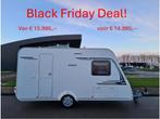 Caravelair Antares 400 Incl. mover/ Black Friday, Caravans en Kamperen, Caravans, Overige typen, Schokbreker, Bedrijf, Treinzit