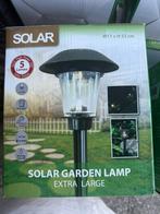 Solar Garden Lamp Extra Large Glass, Tuin en Terras, Buitenverlichting, Zonne-energie, Minder dan 50 watt, Overige typen, Nieuw