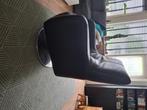 Draaistoel van kunstleer, Huis en Inrichting, Fauteuils, Ophalen, Gebruikt, 50 tot 75 cm, Leer