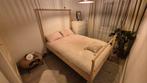 Houten Bed Ikea Gjora 140 x 200 (+matras en lattenbodem), Ophalen, Beige, Tweepersoons, 140 cm