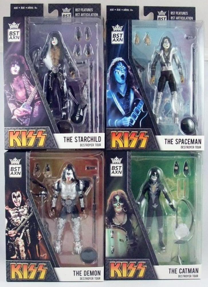 Rock action figuren KISS "Destroyer Tour" Originele set", Verzamelen, Muziek, Artiesten en Beroemdheden, Nieuw, Pop, Beeldje of Miniatuur