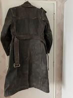 Oude leren herenjas, Motoren, Kleding | Motorkleding, Ophalen of Verzenden, Tweedehands, Heren, Jas | leer