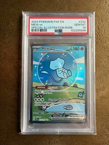 Mew EX 232/091 (PSA 10)! - Paldean Fates beschikbaar voor biedingen