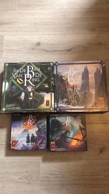 In de ban van de ring spellen beschikbaar voor biedingen