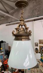 Lamp echte antieke omgebouwde gaslamp, Huis en Inrichting, Ophalen of Verzenden