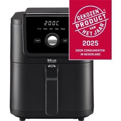 Nieuw! Blue Home Airfryer 5 liter – PFAS-vrij, Witgoed en Apparatuur, Airfryers, Nieuw, Ophalen of Verzenden