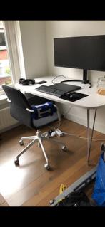 Eettafel met 4 stoelen, Ophalen, Gebruikt, 50 tot 100 cm, 150 tot 200 cm