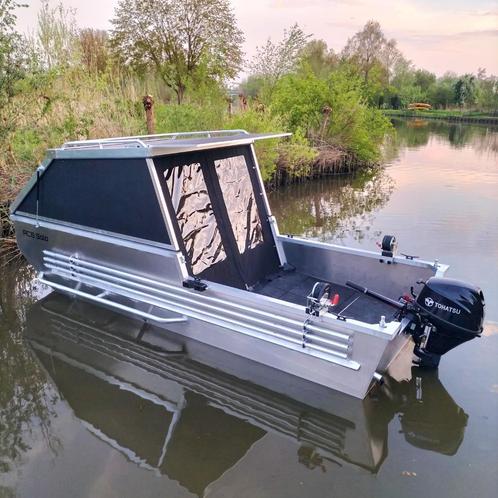 "ACB Solo" - aluminium karperboot 4 x 1,5 meter, Watersport en Boten, Vis- en Consoleboten, Nieuw, 10 tot 30 pk, 3 tot 6 meter