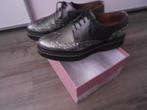 Dames brogues - grijs metallic - Pertini, Pertini, Overige typen, Ophalen of Verzenden, Grijs