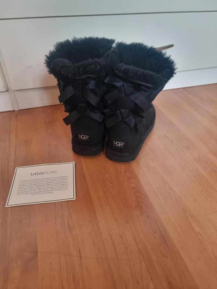 UGG Australia laarzen 39 - originele uggs -, Kleding | Dames, Schoenen, Gedragen, Lage of Enkellaarzen, Zwart, Ophalen of Verzenden