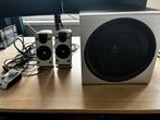 Logitech Z-2300 Subwoofer + Speakers, Overige merken, Gebruikt, Subwoofer, Ophalen of Verzenden