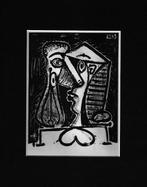 Pablo Picasso 1947 Dubbelzijdige Litho Figure composé, Verzenden
