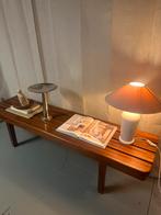 Vintage houten lattenbank, Ophalen, Minder dan 50 cm, Gebruikt, 150 tot 200 cm