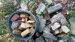 Gebruikte klinkers, tegels. Plantenbakvulling? GRATIS, Tuin en Terras, Ophalen, Gebruikt, Beton, Klinkers