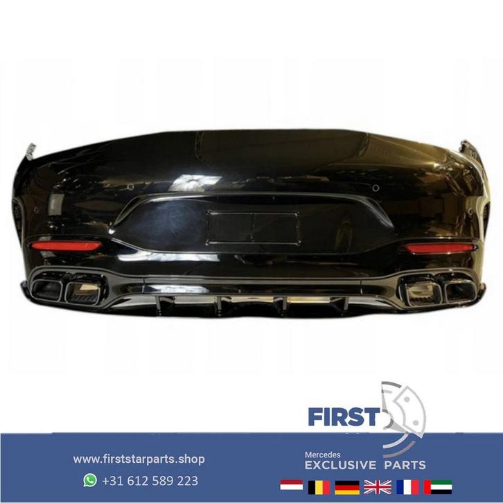 R232 SL43 SL55 SL63 AMG ACHTERBUMPER A2328852801 COMPLEET or, Auto-onderdelen, Overige Auto-onderdelen, Mercedes-Benz, Gebruikt