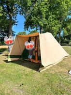 Esvo piramide tent Stolp 400 luxe 4/5 personen, Caravans en Kamperen, Tenten, Ophalen, Gebruikt