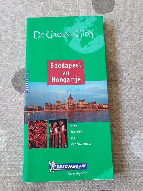 Te koop Groene Gids Michelin van Boedapest en Hongarije, Boeken, Reisgidsen, Gelezen, Reisgids of -boek, Afrika, Michelin, Ophalen of Verzenden