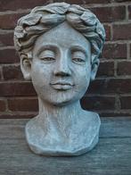 Betonnen plantenbuste bloempot hoofd beton tuinbeeld, Ophalen, Nieuw