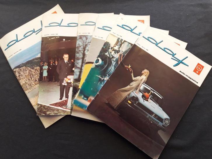 Daf Automagazine 1968 – complete jaargang ( personenauto), Boeken, Auto's | Folders en Tijdschriften, Zo goed als nieuw, Overige merken
