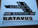 sticker oud BATAVUS logo fiets racefiets brommer heerenveen, Verzamelen, Verzenden, Zo goed als nieuw, Bedrijf of Vereniging