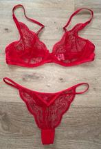 Rood setje, Hunkemöller, Verzenden, Rood, Setje